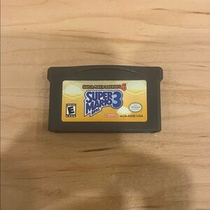 Nintendo Super Mario Advance 4 Cartridge - Black and Yellow